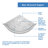 Prime 33" W x 33" D x 74.75" H Semi-Frameless Sliding Shower Enclosure with Base Included-59212557-59212558-20961297