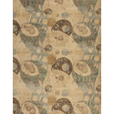 Whimsical Hand Knotted Wool Floral Area Rug