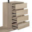 Armoire avec 4 tiroirs et 3 tablettes-1664695