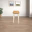 Alissah 2 - Person Rubber Solid Wood Dining Set