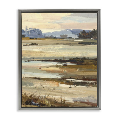 Cadre flottant Distant Horizon Portrayal, design par Alonza Saunders