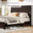 Farmhouse Solid Wood Platform Bed-1591225319-1591225313