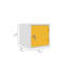 Casiers 12 "Stokes - casier 7035P - porte RAL 5010P-1885805102