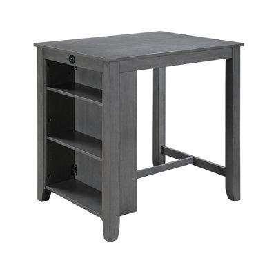 Table de salle à manger à hauteur de comptoir L 28 po x l 36 po x H 35,5 po