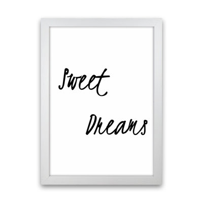 Sweet Dreams 1 Piece Wall Art