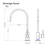 ZLINE Drink Faucet in Champagne Bronze (FBV-CB)
