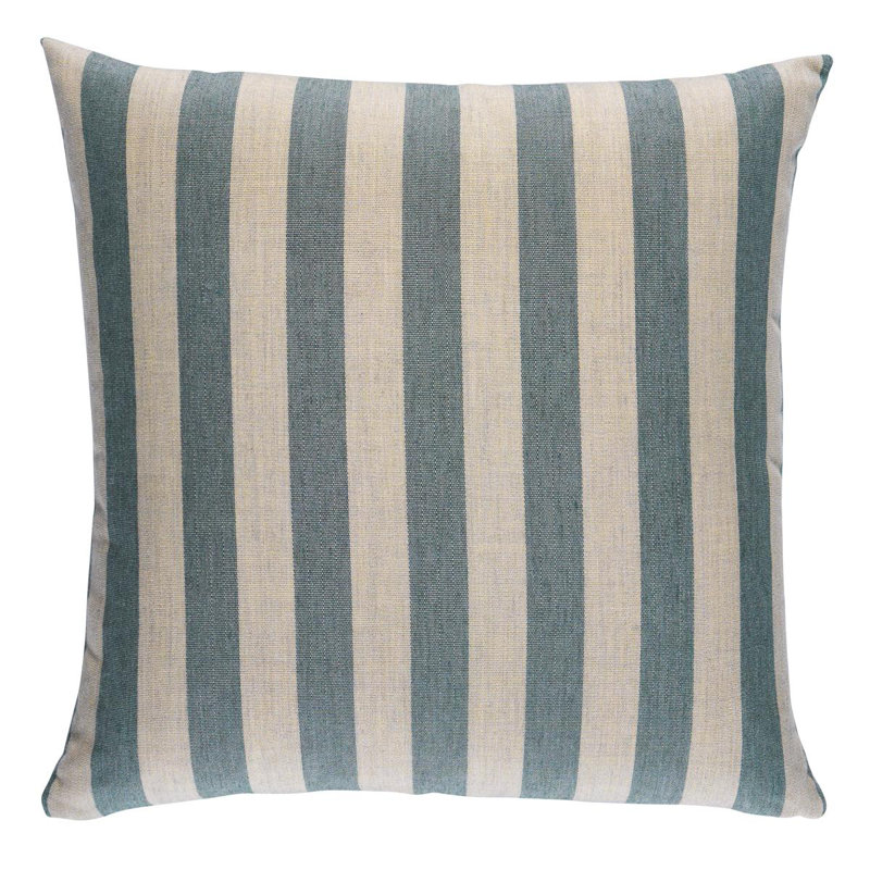 Hanson Square Indoor/Outdoor Pillow Cover & Insert, Blue, Square 20"