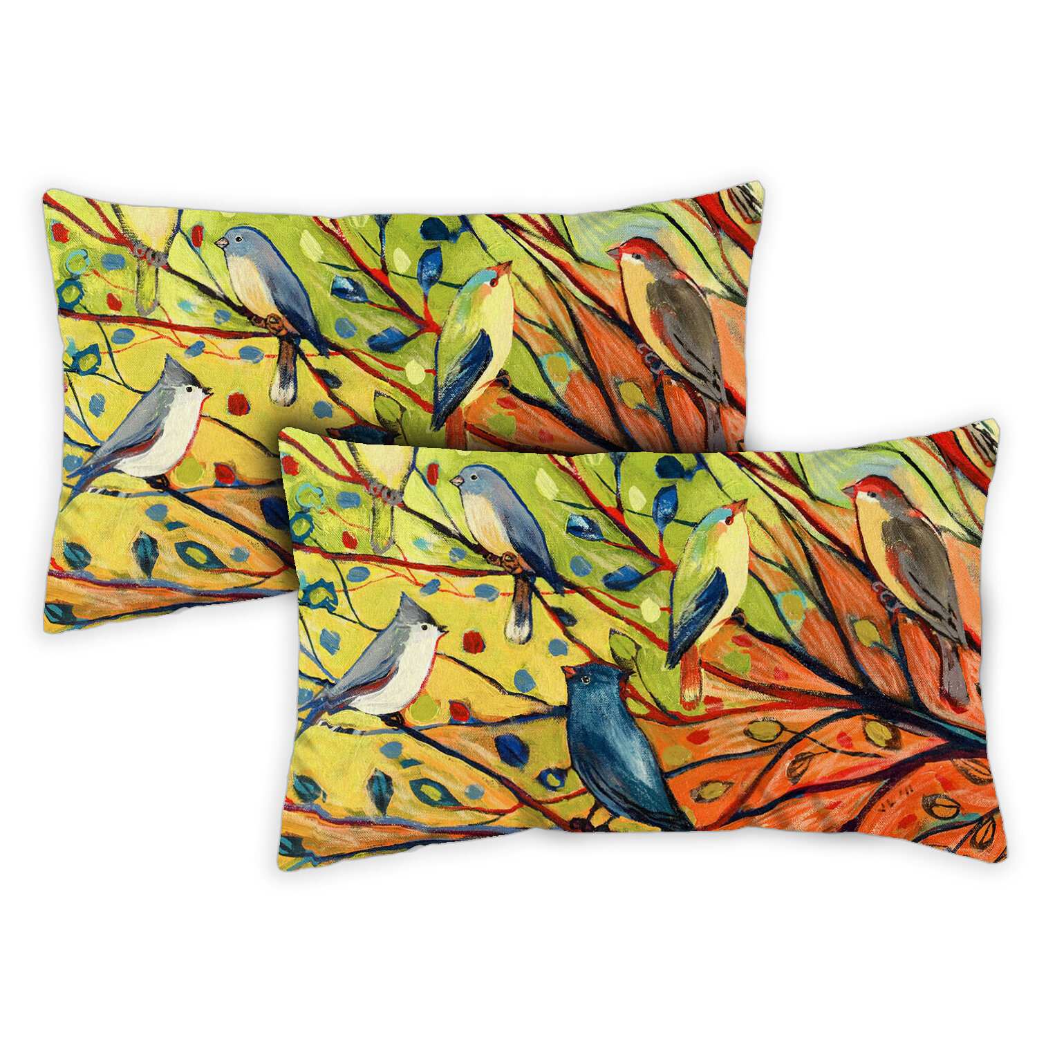 Vibrant Multicolor Acrylic Polyester Pillows: Stylish Comfort for