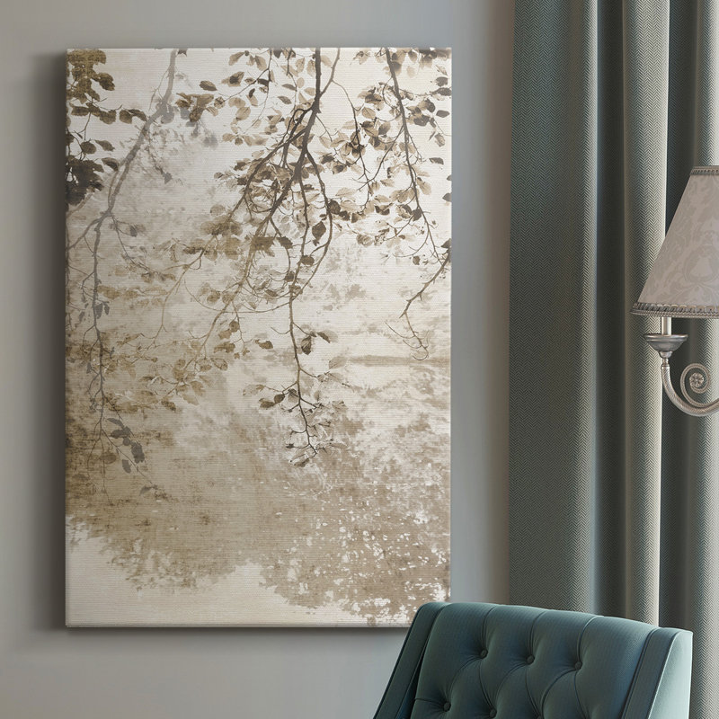 Toile encadrée de qualité supérieure Fresco - prête à être accrochée, H 48 po x l 32 po, Toile tendue, Sans cadre