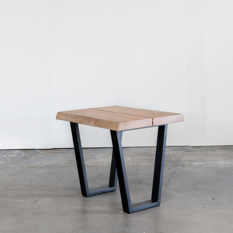 Kingden Solid Wood End Table