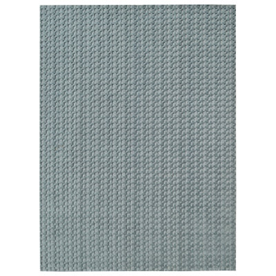 Monroe Wool Geometric Area Rug in Blue