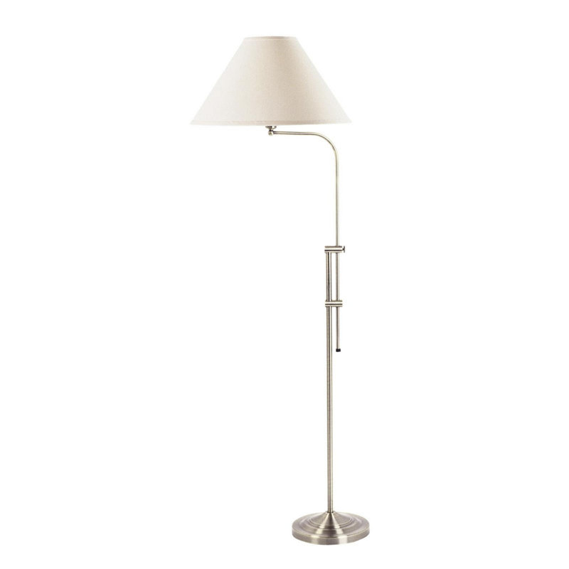 Lampe sur pied à bras pivotant 67,5 po Sunol