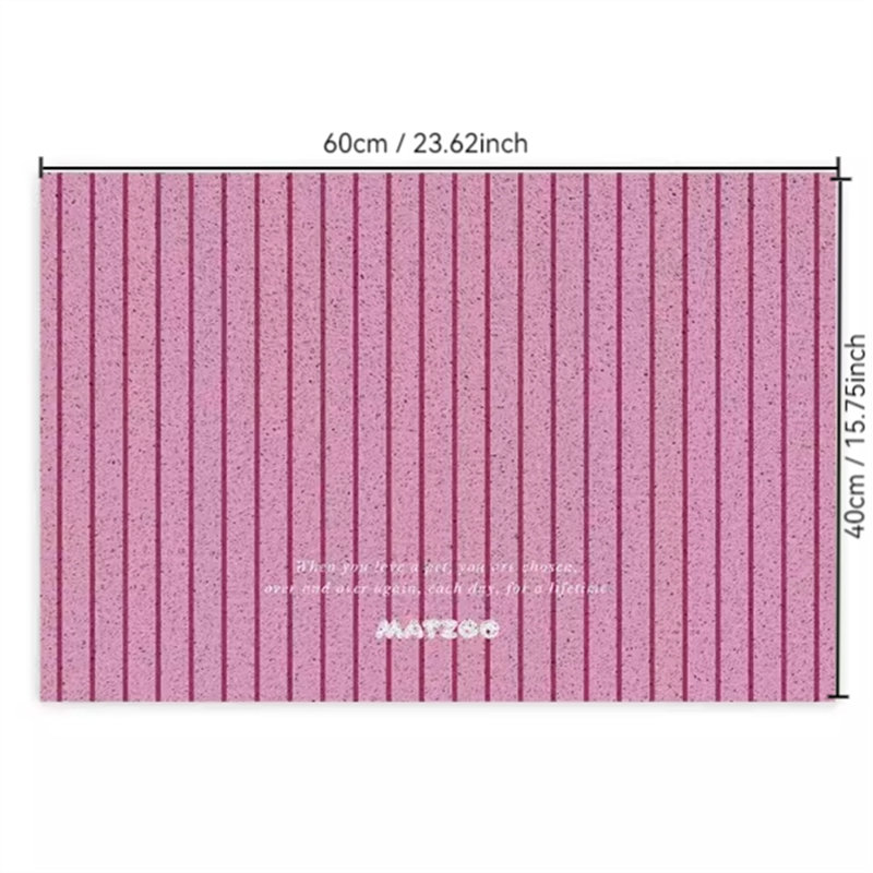 Tapis filtrant pour litière pour chat, H 0,3 po x l 23,62 po x P 15,74 po