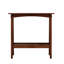 Table d'appoint de qualité avec rangement pour patio de chambre à coucher