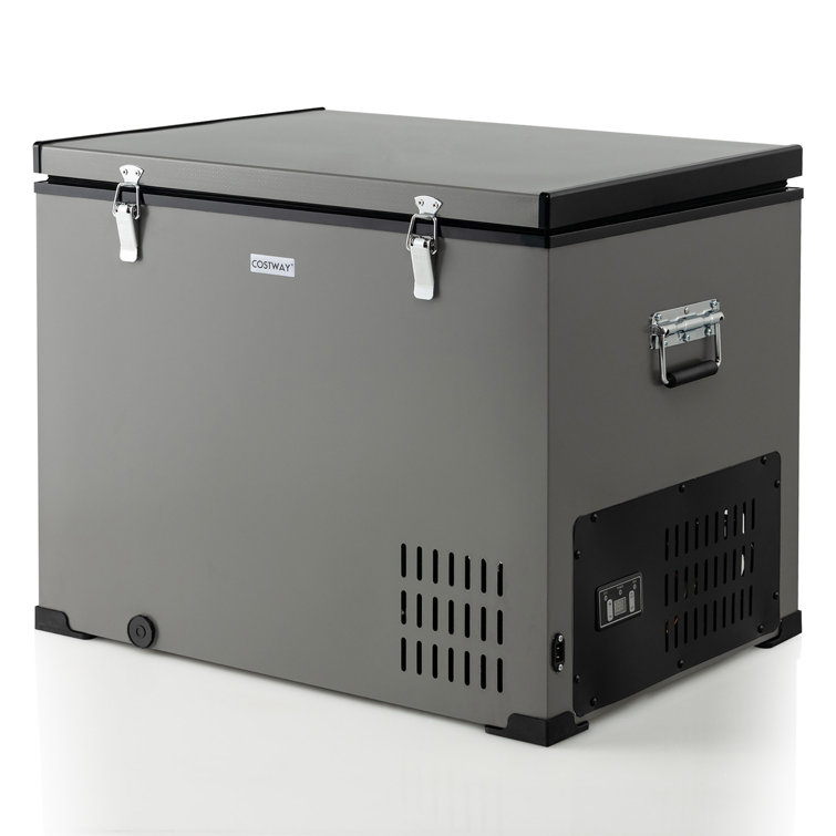 Refrigerator Frezzer Pro 90l, 12/24V, black Compressor refrigerator