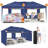 Pop Up Gazebo 3x6m with 4 Removable Sides, Waterproof & UPF50+ Protection Marquee with Carry Bag Upgrade Structure-106209116
