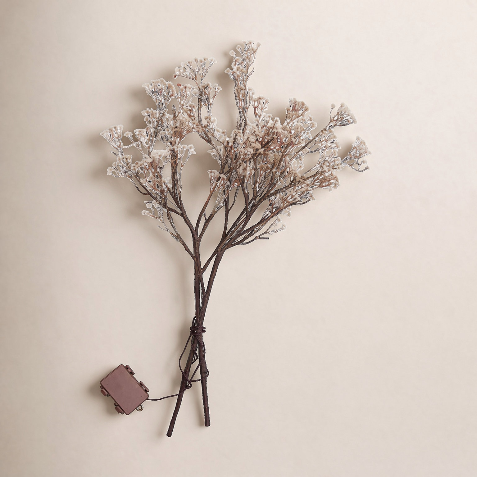 30" Baby's Breath Lighted Branches