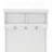 Hall Tree with Storage Shoe Bench and Display Shelves (White)-1081374077