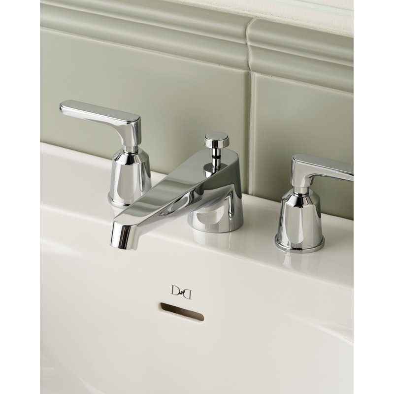 Twenties 3-Hole Basin Set with Pop-up Waste, Chrome