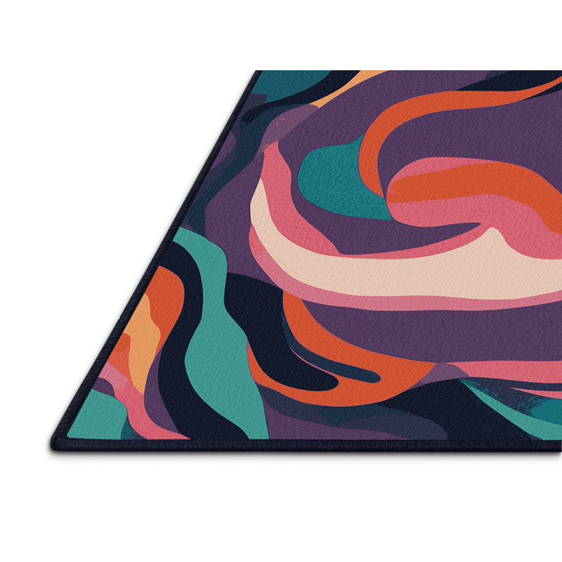 Tapis Neon Reverb, Rectangulaire 3 pi x 5 pi