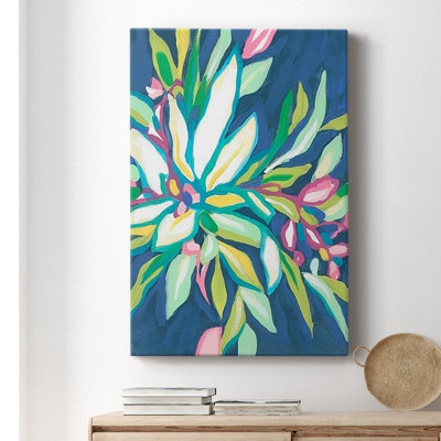«Blue Tropics I» sur toile