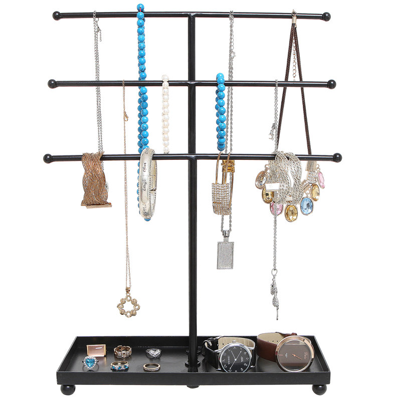Ihar Jewellery Stand , Black