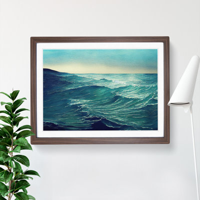 Watercolour Ocean Vol.1 - Single Picture Frame Painting