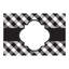 Tapis d'entrée antidérapant Denee Gingham 27 po x 18 po-362728159