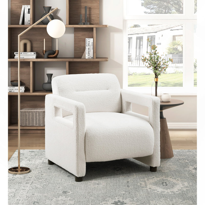Fauteuil d'appoint 1 pièce Luxury, Beige