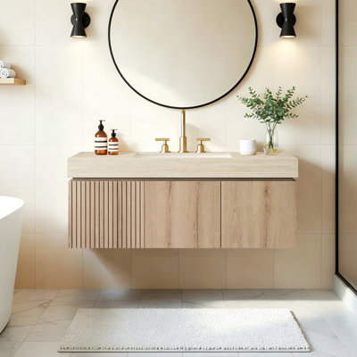 Meuble-lavabo de salle de bain 48 po Luxury