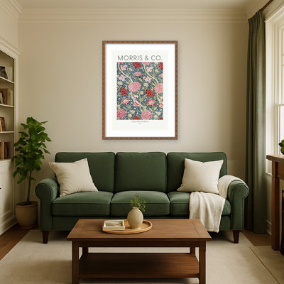 Cray by William Morris Wood Framed Wall Art Print