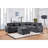 Chenille Sectional Sofa