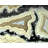 Black Abstract Modern Polyester Placemat - Lace Agate Decor