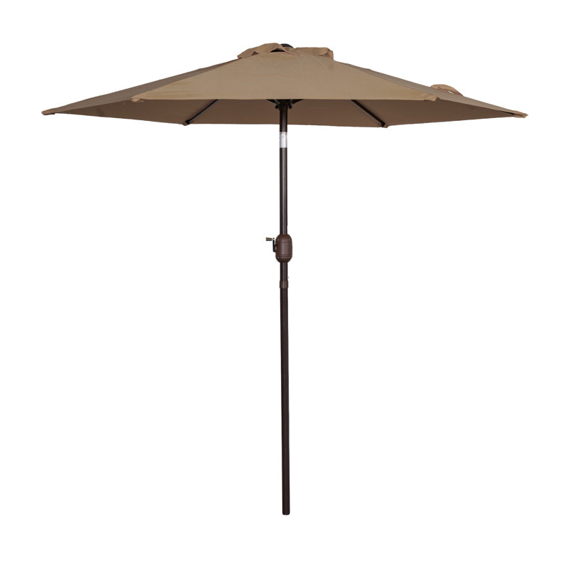 Parasol de marché 7,2 pi Seegmiller, Brun clair