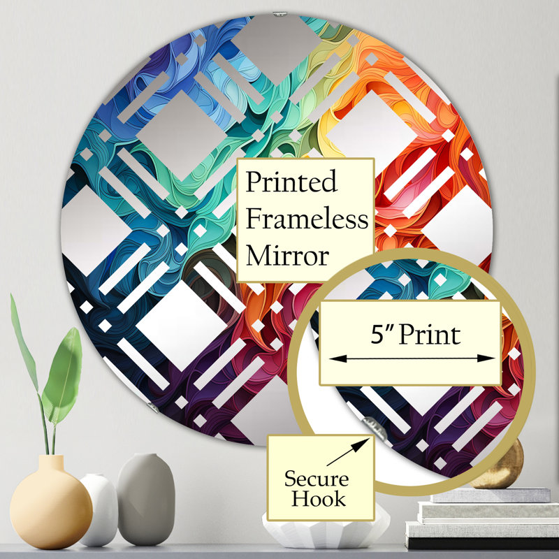 Circle Mirror, 23.6" x 23.6"