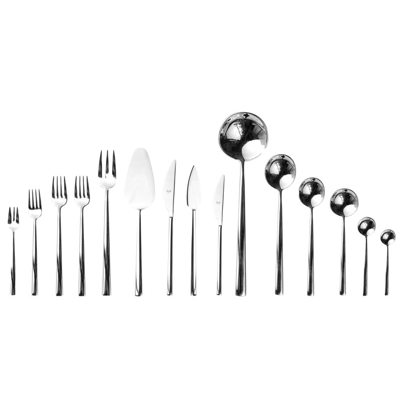 Ensemble de couverts MOVida (configuration S) - 113 pièces - Acier inoxydable