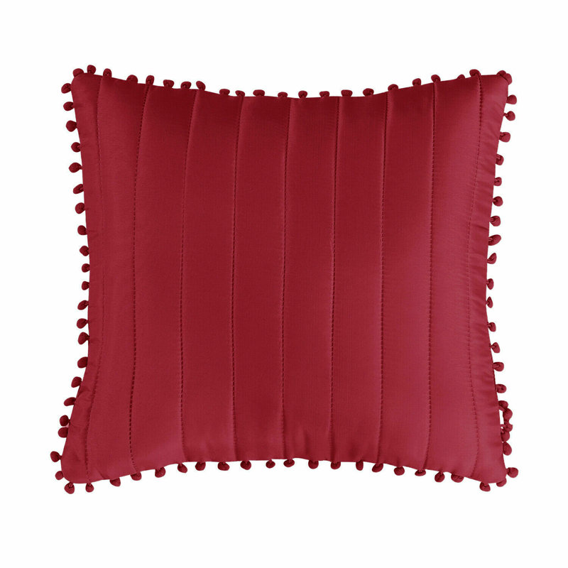 Willmot Microfibre Bedspread Set, 270 x 250 cm Bedspread - 2 Pillowcases, Red