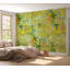 Murale botanique pelez et collez - citron jardin printanier-106816886