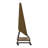 Mobile TV Stand With Mount For 32-50" TV With Projector Screen & Power Outlets - Adjustable Rolling TV Cart, MDF Wood, TV Stand