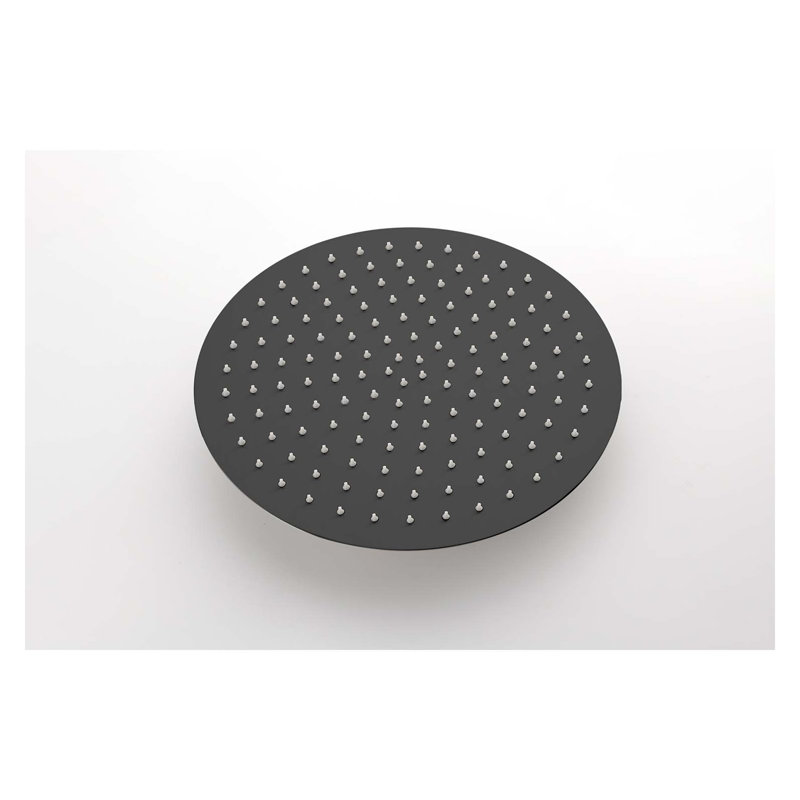 Matte Black Rain Shower Head System with Handheld - Wall Mounted Brass High Pressure Rainfall Shower Fixture