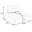 Canapé-lit convertible simple en microfibre 50,39 po-129759169