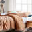 Faux Fur Baffle Box Stitch Comforter Set-51221426-51221423
