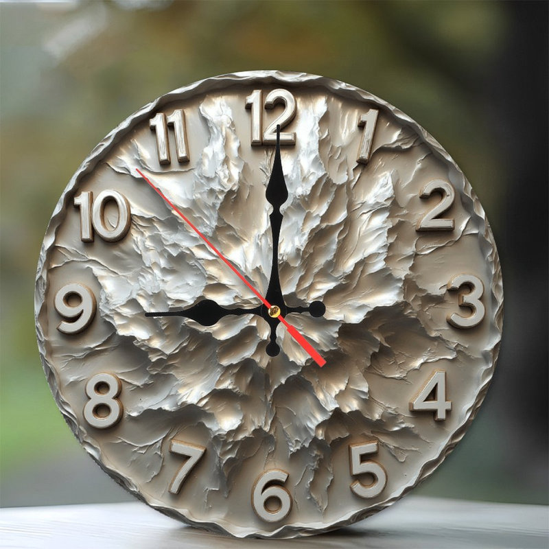 Horloge murale 2 pièces