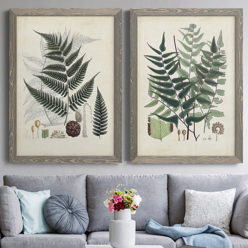 Toile encadrée de qualité supérieure prête à être accrochée, Toile avec cadre gris, H 31,5 po x l 47 po x P 1,5 po