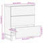 60cm Solid Wood Sideboard