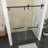 60'' W x 76" H Single Sliding Frameless Shower Door | 0.31" (8mm) Thickened Upgrade Tempered Glass | Stainless Steel Hardware | Safe, Explosion-Resistant, Clear & Stylish, Sturdy & Durable-104562001