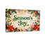 «Christmas Seasons Joy Holiday», ensemble de 3 impressions sur toile-1861173881