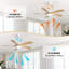 Ventilateur de plafond de 45 po à 5 pales ABS avec télécommande, compatible avec l'application et le contrôle des haut-parleurs, blanc-2075125792