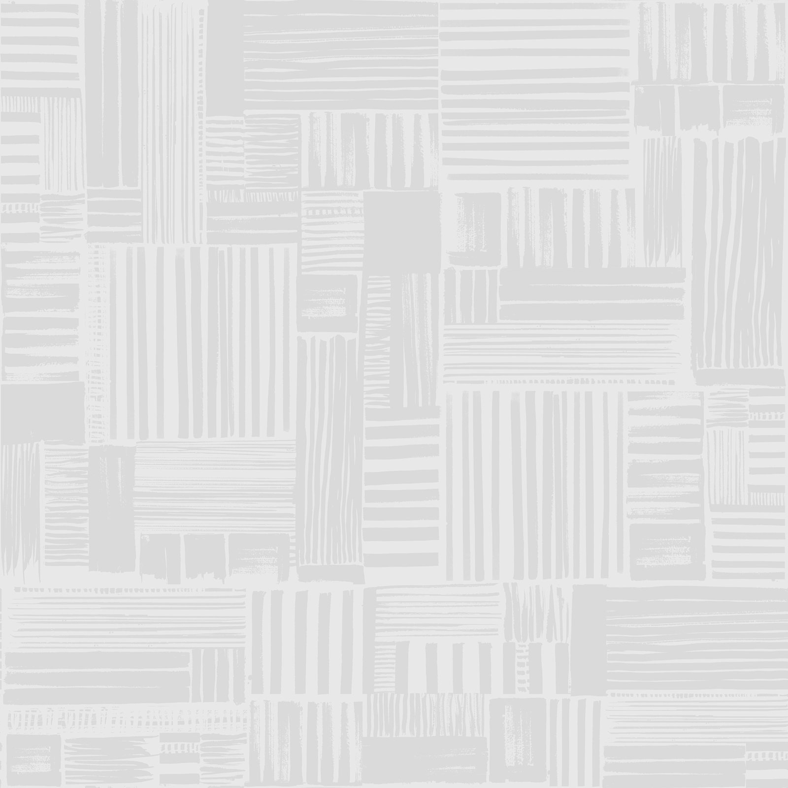 Yuki Osada Modern Geometric Wallpaper, Light Gray