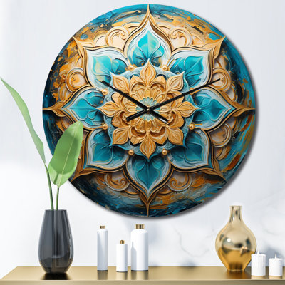 Horloge murale Divine Mandala